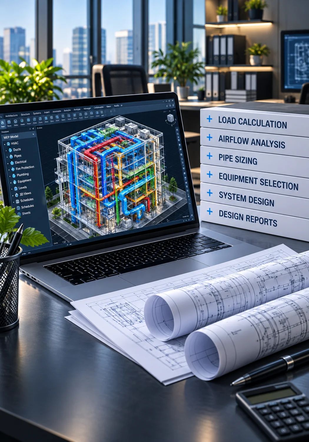 BOQs, REPORTs, CALCULATIONs & DESIGN DOCUMENTs